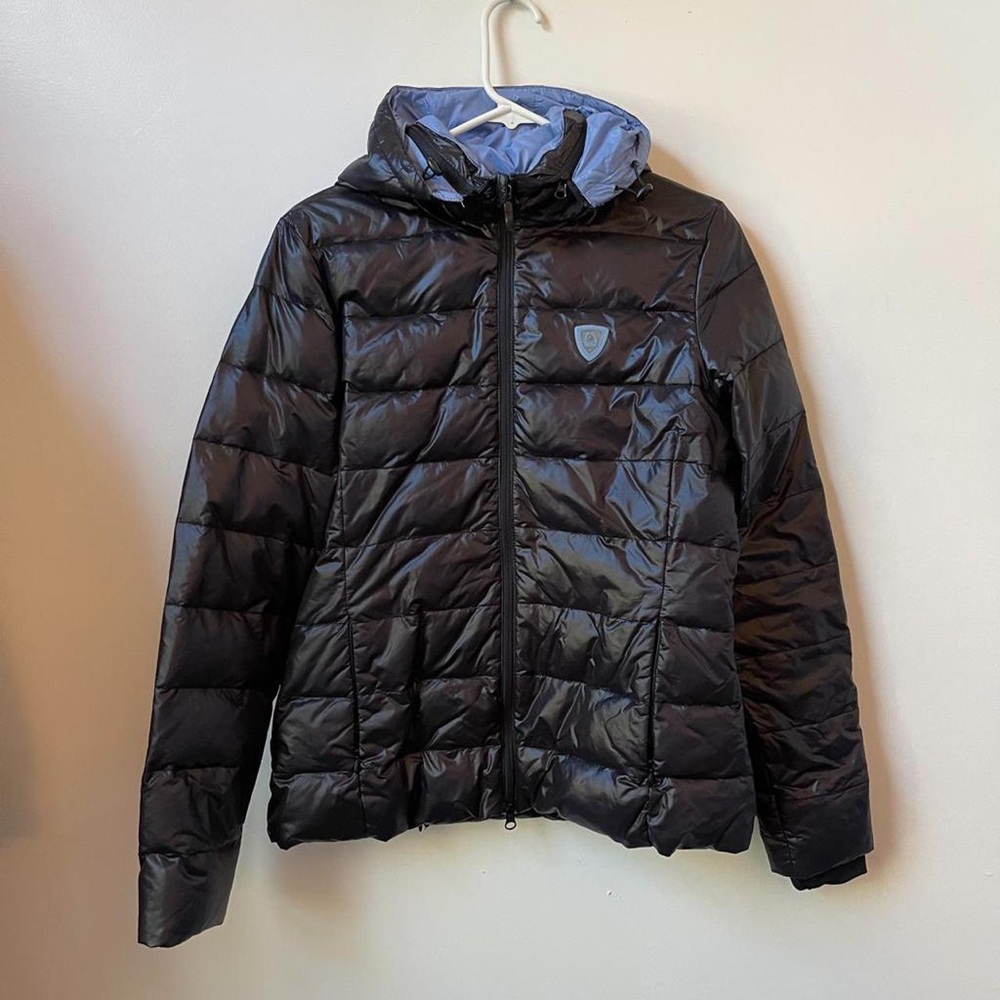 Tattini Equestrian Selwood Logo Puffer Jacket